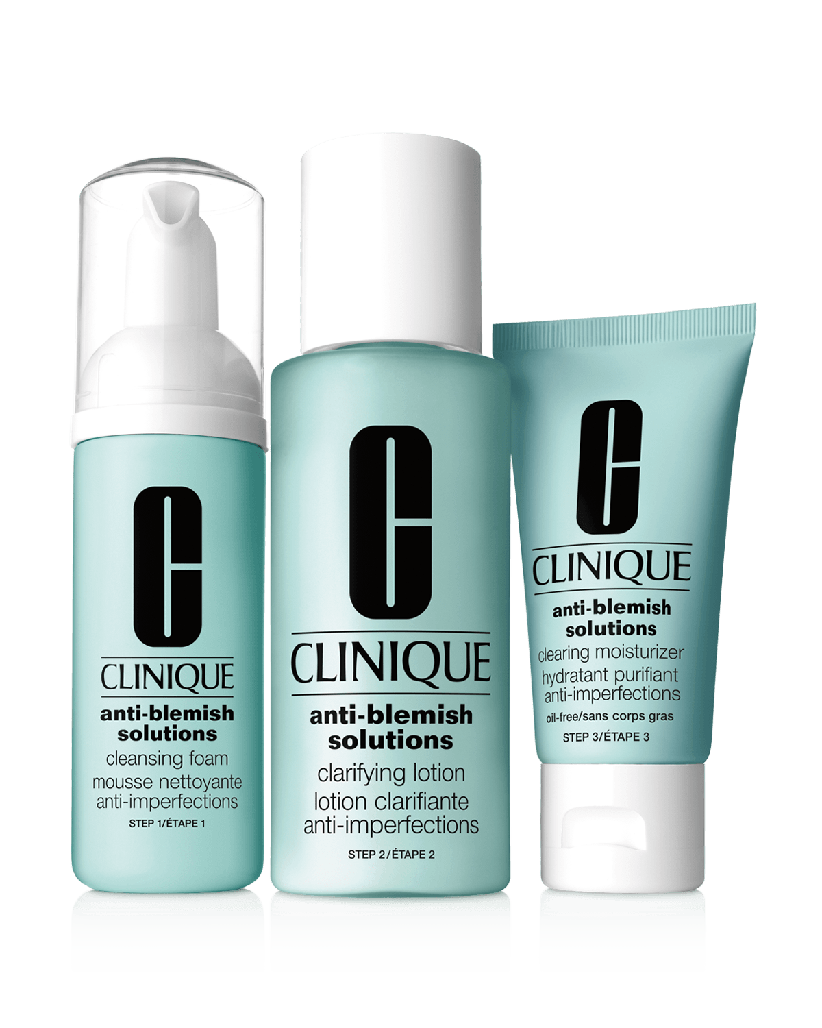 Anti-Blemish Solutions 3-Step Skin Care System | Clinique
